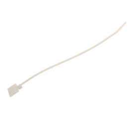 Нейлоновые маркировочные стяжки FORTISFLEX КСМ 4х205 белый 100 штук 55812 