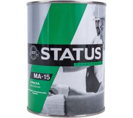 Масляная краска Радугамалер STATUS МА-15 (белая; по металлу, дереву, бетону; 0,8 кг) 4630018082277 