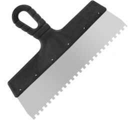 Фасадный зубчатый шпатель (300 мм, зуб.6x6 мм) РемоКолор Мастер 12-7-300 