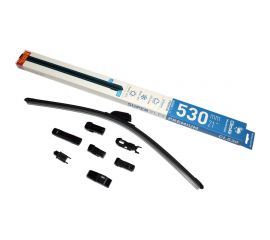 Щетка стеклоочистителя всесезонная бескаркасная SUPER FLEX PREMIUM 21""/530 мм, 8 адаптеров в комплекте Climair CL530 