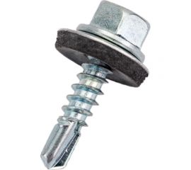 Кровельный саморез STARFIX 4,8x19 мм, цинк, шайба с прокладкой, PT3, 250 шт. SMC2-74097-250 