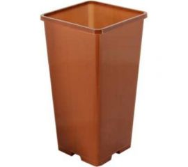 Горшок для рассады Ангора 2 л, 11x11x21.5 см, терракотовый А5502тр 