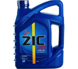 Моторное масло ZIC X5000 10W-40, 4 л 162658 