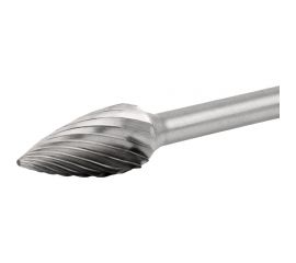 Борфреза твердосплавная форма G (6.3х12.7 мм; хвостовик 3 мм) NORGAU 077135261 