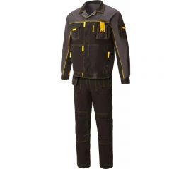 Костюм СОЮЗСПЕЦОДЕЖДА Профессионал-2 GEN черный/графит/желтый, р. 52-54 рост 170-176 2000000096636 