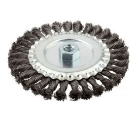 Корщетка-колесо 150 мм, гайка М14, стальная витая проволока FIT 39124 