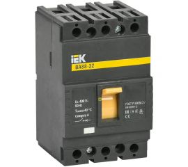 Автоматический выключатель IEK ВА88-32 3Р 63А 25кА SVA10-3-0063 
