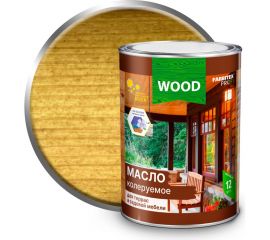 Колеруемое масло для террас и садовой мебели FARBITEX (дуб; 0.9 л) 4300005047 