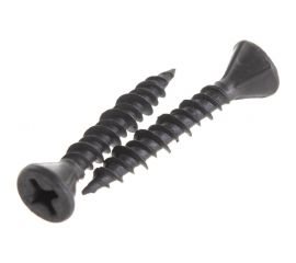 Саморез для ГВЛ Метизный двор 3,9x25, двухзаходная резьба, оксидированный, 1000 шт. 4607159062376 