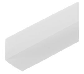 Уголок ПВХ СХТ 50х50 мм, белый, 2.7 м УгПл007 