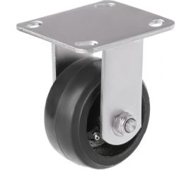 Большегрузное чугунное колесо неповоротное FCD 46 (100 мм; 130 кг) А5 1000092 