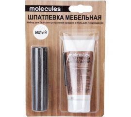 Мебельная шпатлевка Molecules белый KMLS758 
