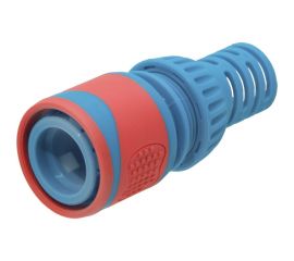 Соединитель с аквастопом для шланга 1/2"", пластик/резина MPF ДС.071277 