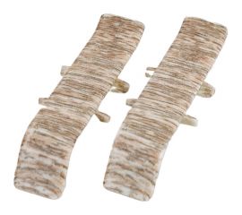 Соединитель для плинтуса DECONIKA (55 мм, 294 Орех антик, 2 шт.) Д-П55-С-Ф2 294 ОРХ АНТ 