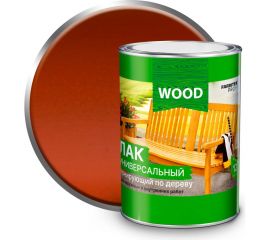 Универсальный лак FARBITEX (тонирующий; по дереву; красное дерево; 0.9 л) 4300009386 