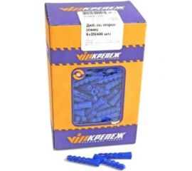 Дюбель ёжик VIPкрепеж п/проп, 400 штук 43406 VIP 