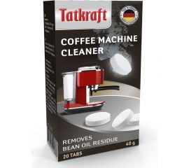Таблетки для кофемашины от кофейных масел Tatkraft с активным кислородом, 20 шт 13803 