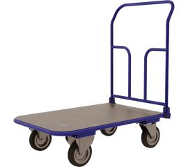 Платформенная тележка со складной ручкой RUSKLAD ТПСР 2 ФЛ П, 600x900 мм, d125 ТПСР 2 ФЛ П 125 