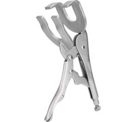 Зажимные клещи для сварки DELI dl20017 с фиксатором, 230мм, регулировочный винт,углеродистая сталь 112004 