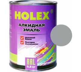 Алкидная автоэмаль Holex 7040 RAL серая, 0.8 кг HAS-59298 