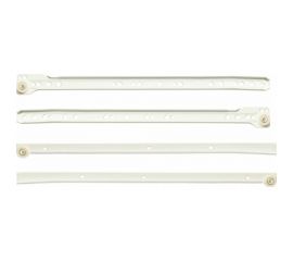 Роликовые направляющие Mebax 600 мм, белые 00-00002268 