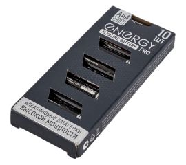 Алкалиновая батарейка ENERGY Pro LR03/10K (ААА) 104975 