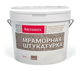 Мраморная штукатурка Bayramix BAY Ever Green-K 15 кг BMSH-EG-K 