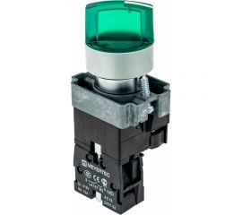 Переключатель MEYERTEC с LED подсветкой, 24V AC/ DC, зеленый MTB2-BK2361 арт. 00000079364 