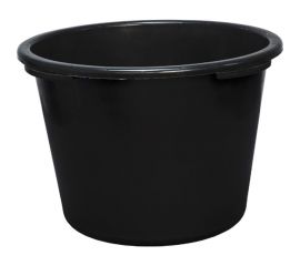 Емкость Тара.ру 45 л, строительная, круглая, без крышки, цв. чёрный 26224 