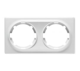 Двойная рамка OneKeyElectro, цвет белый 1E52201300 2172783 