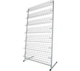 Стеллаж для печатной продукции с сетчатыми полками ПК МАГС П7 СКЛ01-00002 