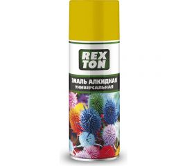 Алкидная универсальная эмаль REXTON желтый, аэрозоль RT100.70 
