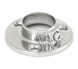 Круглая муфта с фиксатором для трубы Brante 25 мм, стальная 10606 