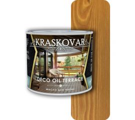 Масло для террас Kraskovar Deco Oil Terrace осенний клен, 2.2 л 1284 