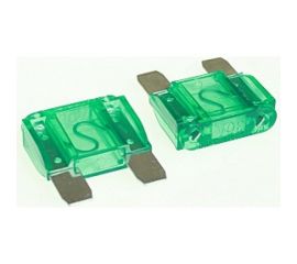 Предохранитель Nord-Yada MAXI евро стандарт 30 A, 29.2x8.8 мм, h34.2 W272, 2 шт в упаковке 901758 