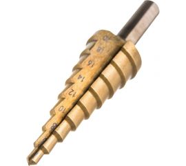 Сверло ступенчатое (4-20 мм; цх; HSS TiN) SDW TOOLS dm00420 