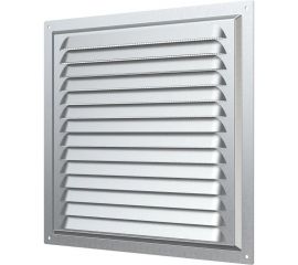 Решетка вентиляционная 2525МЦ вытяжная стальная с оцинкованным покрытием 250x250 мм ERA 86-859 