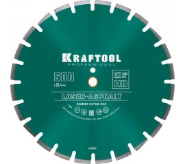 Диск алмазный отрезной по асфальту KRAFTOOL LASER-ASPHALT (500х25.4 мм) 36687-500 