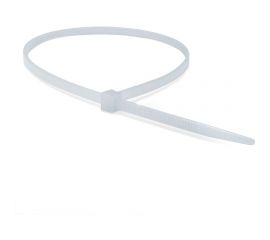 Нейлоновый хомут DKC 2.5х200 белый, 100 шт. 25207SR 