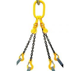 Цепной четырехветвевой строп с самозакрывающимися крюками OCALIFT 4СЦ 11,2 т, 6 м 4sc11200t6s 