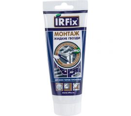Универсальный водный клей IRFIX МОНТАЖ белый 250 мл, хранение до -20С 20007 