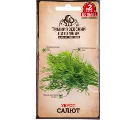 Семена Тимирязевский Питомник укроп Салют поздние, 6 г Of000120533 