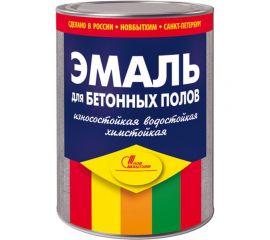 Эмаль для бетонных полов Новбытхим зеленая, 1 л 553 
