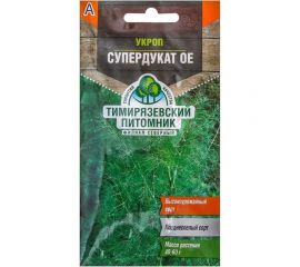 Семена Тимирязевский Питомник укроп Супердукат средние, 3 г Of000095614 