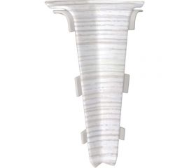 Внутренний угол для плинтуса Волшебная палочка Home ПВХ, 70 мм, в упаковке 2 шт., 7009 УТ000075254 