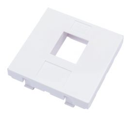 Адаптер DATAREX mosaic 45x45 мм для модуля keystone 1 порт белый DR-5301 