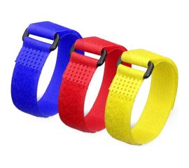 Стяжки велькро в наборе FORTISFLEX КСВ-Н 20х450 12 шт 77930 