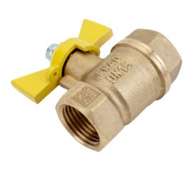 Шаровой кран для газа VALFEX 1/2"" ВР/ВР ручка-бабочка, латунный 11Б27фтМ VF.277.LB3.012.Bir 