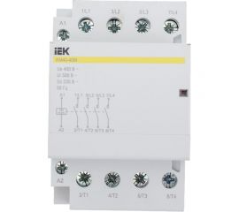 Модульный контактор IEK КМ40-40М AC/DC MKK21-40-40 