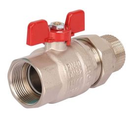 Шаровой полнопроходной кран STOUT с американкой ВР/НР 1 1/4 SVB-1007-000032 